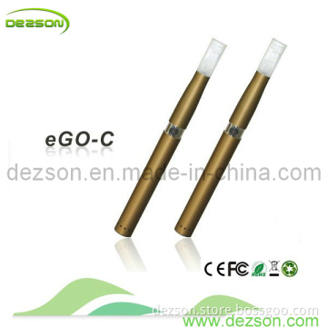 Unique Golden EGO-C Style E Cigarette Smokes